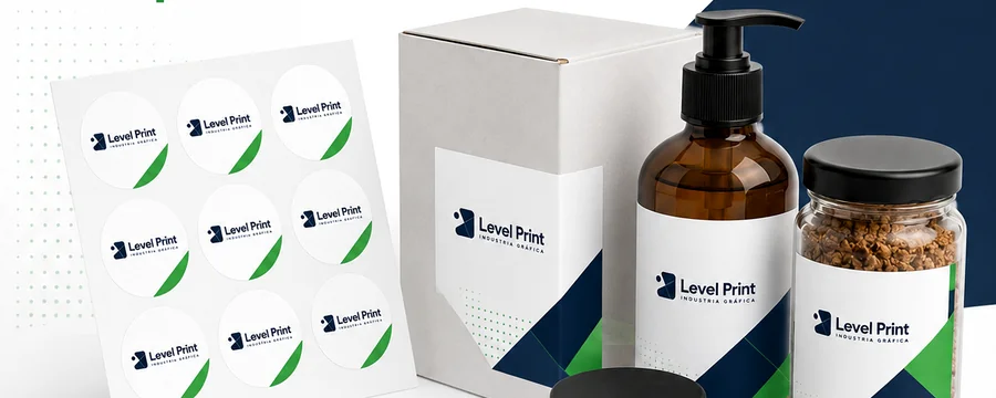 Stickers personalizados, etiquetas adhesivas y etiquetas colgantes impresas por Level Print